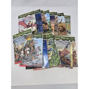 MAGIC TREEHOUSE BOOK LOT OF 17 PAPERBACK MARY POPE OSBORNE ADVENTURE KIDS YOUTH